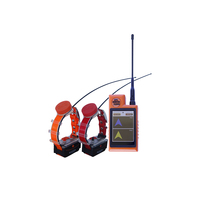 Ensemble de 2 colliers pour chien avec fonction de suivi GPS et d'entraînement pour la chasse, écran LCD 3,5 pouces, GPS-DTR-25000-PRO-COMPASS