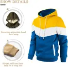Factory Direct Sale Men's Winter Solid Gym Hoodies New Arrival Soft Oversized Fleece Zipper-<b>Up</b> Customizable Logo Plain Dyed - Product Image 4