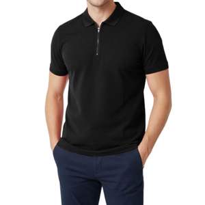 Bajo MOQ Premium Calidad Casual Wear Verano Atlético Transpirable Cómodo Ligero Hombres Polos - Product Image 3