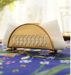 Soporte de pañuelos de latón Artesanías exclusivas de diseño real Soporte de pañuelos de latón Logotipo personalizado y artesanías de diseño - Product Image 6