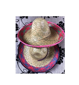 New Factory Sombrero Mexican <b>Straw</b> <b>Hats</b> use for Halloween Costume Party <b>Hats</b> Kitchen Restaurant Use - Product Image 3