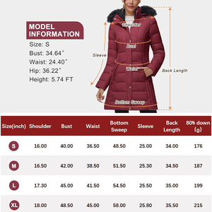 Hooded Puffer Jacket <b>For</b> Men Winter Warm <b>Quilted</b> Coat Lightweight Insulated Outerwear Stylish Casual Fashion Streetwear Outfit - Product Image 5