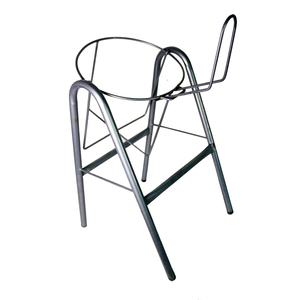 ODM Porte-bouteille d'eau simple Tube métallique en acier suspendu au mur pour boissons et savons Utilisation dans la cuisine Support de rangement de type debout - Product Image 1