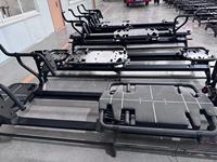 Équipement de gym durable, reformer en bois d'érable, machine de Pilates en bois, lit de fitness portable, machine d'entraînement corporel
