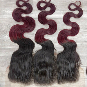 Pelucas de cabello humano vietnamita virgen 100% transparente de lujo para Swiss HD Lace de Thanh an Natural Look Ready for Styling - Product Image 1