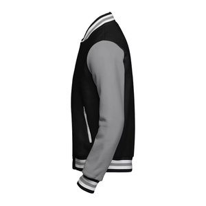 New Arrival Men's Premium Quality Slim Fit Winter Varsity Jacket Double Breasted Waterproof Customized Wholesale-Reversible Plus - Product Image 5