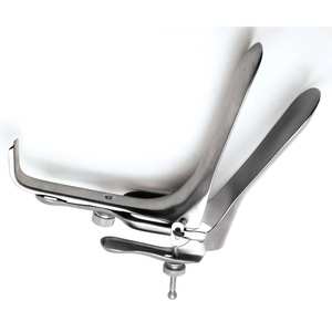 Pinzas de Sujeción para Esponjas, Espéculo Vaginal Ginecológico Graves, Acero Inoxidable de Alta Durabilidad para Uso Médico Repetido - Product Image 3