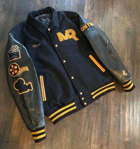 Chất Lượng Cao Tùy Chỉnh Người Đàn Ông Của Varsity Áo Khoác Letterman Thêu Tay Áo Da Mùa Đông Mùa Trực Tiếp Nhà Sản Xuất Chế Biến - Product Image 6