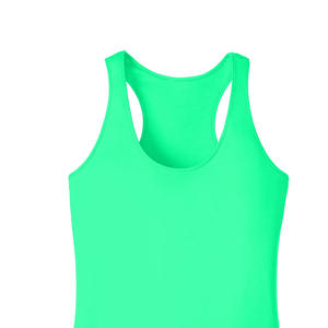 Camiseta sin mangas transpirable suave para mujer personalizada Logo Colorful Summers camiseta sin mangas para mujer moda multicolor camiseta sin mangas para mujer calidad al por mayor - Product Image 3