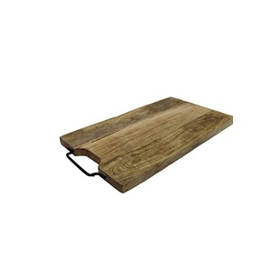 เขียงไม้สับทรงกลมเคลือบสำหรับเครื่องครัวอุปกรณ์บนโต๊ะอาหารเขียง - Product Image 3