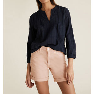 Short en jean pour femmes à la mode OEM Short en jean en coton original antibactérien à séchage rapide pour femmes Short en jean d'hiver pour femmes - Product Image 2