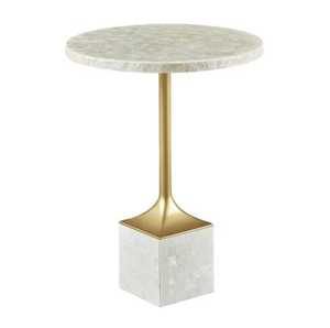 Modern Luxury <b>Turntable</b> Dining <b>Table</b> with Velvet New Stone Round Indoor Application for Hotels and Coffee Shops - Product Image 5