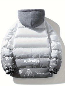 Chaqueta bomber de cuero personalizada directa de fábrica para hombre, transpirable e impermeable, estilo Hip Hop para invierno, precio al por mayor - Product Image 4