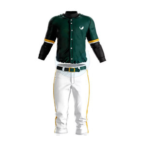 Mejor precio Suministro directo de fábrica Tallas grandes Transpirable Béisbol Softball Jersey Set Ropa deportiva de calidad para adultos Suave - Product Image 3