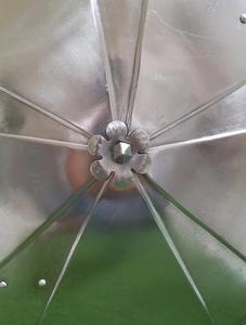 Bouclier Viking médiéval fabriqué à la main Pièce maîtresse en métal antique entièrement fonctionnelle pour article de jeu de rôle CHS0012 - Product Image 5