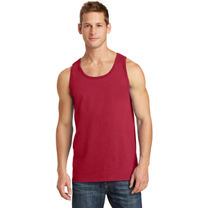 Camisetas sin mangas personalizadas 50/25/25 al por mayor, de peso pesado 240 g/m², teñidas en prenda, lavado vintage, unisex, estilo streetwear - Product Image 6