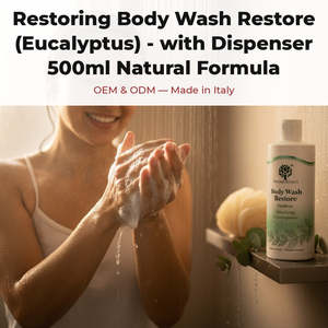 ครีมอาบน้ำยูคาลิปตัสธรรมชาติพร้อมหัวปั๊ม (500 มล.) - อิตาลี RedMoringa OEM รับผลิตแบรนด์ส่วนตัว - Product Image 2