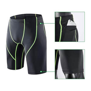 Shorts de compression pour hommes de la meilleure qualité, vêtements de sport, shorts d'entraînement et de fitness, shorts de compression élastiques en polyester spandex - Product Image 5