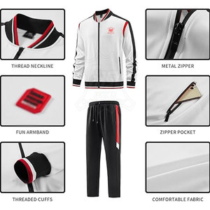 Conjunto Deportivo de Moda con Sudadera con Capucha y Pantalones Jogger, Estilo Diseñador, Ropa Casual para Hombre, Conjunto Deportivo de Felpa en Talla Adulto - Product Image 3