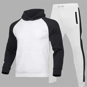 Ensemble de sweatshirts XS à col zippé avec sweat à capuche, pulls deux pièces pour l'automne et l'hiver, vêtements de sport pour hommes, nouveauté - Product Image 5