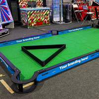 Table de jeu géante commerciale de football de table et de billard, défi interactif d'équipe pour la location d'événements et le divertissement en salle (FEC)