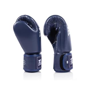 Gants de boxe Fairtex bleus fabriqués sur mesure en usine, personnalisés OEM ODM, nouveau modèle, gants d'entraînement de kickboxing, gants de frappe lourds - Product Image 3
