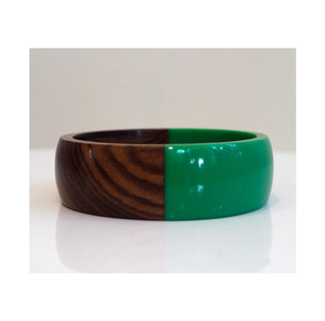 Resin and Wood Bangle Bracelet <b>Woman</b> Jewelry Flower Bangle Real Flower Bangle India Handicraft and Hot <b>Sale</b> - Product Image 1