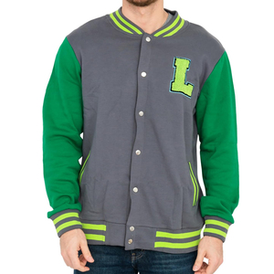 2025 veste de Baseball universitaire personnalisée pour hommes Offre Spéciale Logo broderie tenue décontracté avec Style Letterman et tissu de toile - Product Image 1
