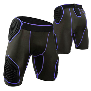 Pantalon de football américain personnalisé Coussinets courts intégrés Ceinture de sport à sublimation personnalisée Intégration directe personnalisée - Product Image 4