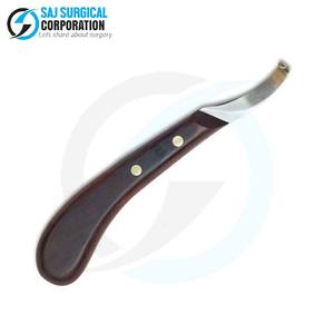 Couteau à sabot allemand professionnel en acier inoxydable pour cheval et bétail Conception durable avec lame tranchante pour la coupe et le nettoyage - Product Image 2