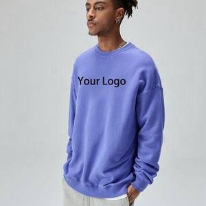 Diseño personalizado de los hombres 400GSM Heavy Cotton Fleece sudadera naranja al aire libre Casual Hoody 100% Plain Dyed Cotton OEM Winter - Product Image 2