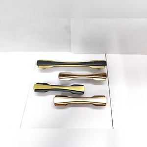 Poignées de meubles modernes en forme de nœud papillon, vente chaude, pour commode de chambre à coucher, armoire de cuisine, tiroir, porte, noir, or, bronze, alliage de zinc - Product Image 3