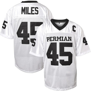 Camiseta de fútbol americano de manga larga para clima frío, uniforme de fútbol americano duradero de ajuste personalizado con logotipo de equipo - Product Image 1