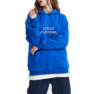 Pantalones de chándal de tejido de punto personalizables, conjunto con capucha, diseño de hombros caídos de gran tamaño, técnica informal lavada de invierno para pedidos a granel - Product Image 5