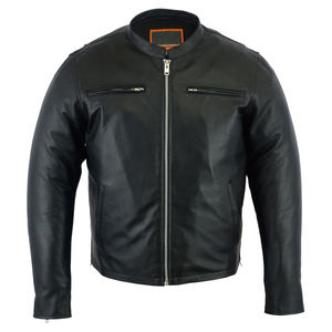 <b>Leather</b> <b>Jacket</b> Men Zipper <b>Jacket</b> Wholesale Factory Price <b>Leather</b> <b>Jacket</b> Men High Quality <b>Real</b> - Product Image 1