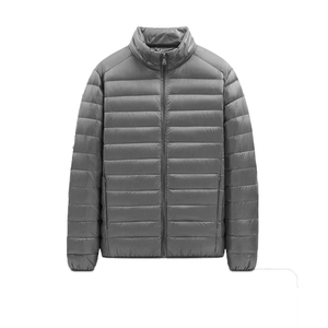 Veste d'hiver matelassée brillante pour homme, logo personnalisé, nouvelle conception, mode d'hiver, rembourrage chaud, vente en gros, veste bomber à bulles, livraison DDP - Product Image 4