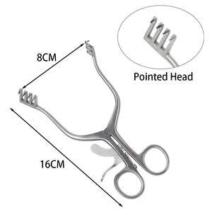 Écarteur Weitlaner de haute qualité pour une exposition chirurgicale optimale Écarteur Weitlaner d'instrument chirurgical en acier inoxydable - Product Image 3