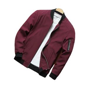 แจ็คเก็ตบอมเบอร์มีฮู้ดสำหรับผู้ชาย, แจ็คเก็ตลำลองเข้ารูปกันลมกันน้ำแขนยาว - Product Image 6