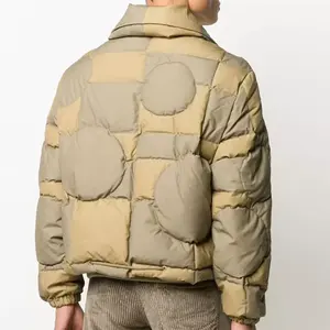 Chaqueta Acolchada Ligera de Último Diseño, Resistente al Agua, con Cobertura Facial Completa y Marca Personalizada para Hombre - Product Image 2