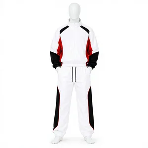 Ensemble survêtement coupe-vent homme 2026 de haute qualité 100 % nylon streetwear 2 pièces prix de gros pour hommes - Product Image 6