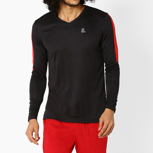 New Spring <b>Men</b> Long Sleeve <b>V</b> <b>Neck</b> Cotton <b>T</b> <b>Shirt</b> <b>V</b> <b>Neck</b> <b>T</b> <b>Shirt</b> Custom Logo <b>Men</b> Long Sleeve <b>V</b> <b>Neck</b> Tee - Product Image 1
