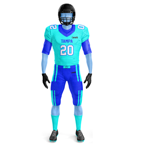 Séchage rapide vêtements de rue en plein air ensemble d'uniformes de Football élégant hauts de Football américain maillot de Football américain - Product Image 2