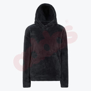 Sudaderas con capucha para hombre de la mejor calidad Nueva moda Patrón sólido Sudadera con capucha de lana polar 100% Algodón Temporada de invierno - Product Image 1