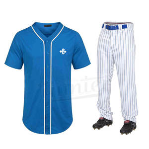 Uniforme de Béisbol Juvenil Camiseta de manga corta impresa personalizada para hombres Ropa deportiva Conjunto de camiseta de béisbol - Product Image 1