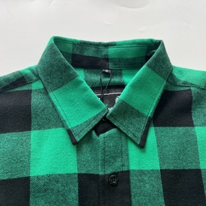 Chemises pour hommes de grande taille Chemise décontractée à manches longues pour hommes d'âge moyen Chemise mince respirante pour hommes de printemps et d'automne - Product Image 3