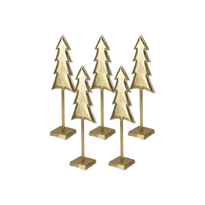 Golden Luxury Metal <b>Christmas</b> <b>Tree</b> <b>Table</b> Top For Festive Decor in Low Price From India - Product Image 1