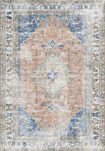 Adiva 20 FtJacquard Alfombra turca hecha a máquina Alfombra antideslizante con respaldo de algodón lavable para el hogar Venta al por mayor Exportación-Directo Gaziantep - Product Image 3