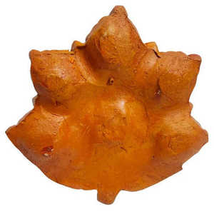 Juego de 5 Bandejas Decorativas de Terracota para Puja, 14x14x4 cm - Product Image 1