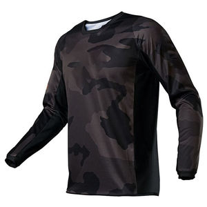 Maillot de course de motocross imprimé personnalisé, vêtements de course de moto pour adultes, unisexe, manches longues, séchage rapide, vêtements de performance pour équipe de course - Product Image 2