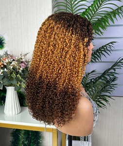 5*5 đóng cửa pissy xoăn tóc giả tóc con người SDD chất lượng glueless Chất lượng cao và giá nhà máy - Product Image 4